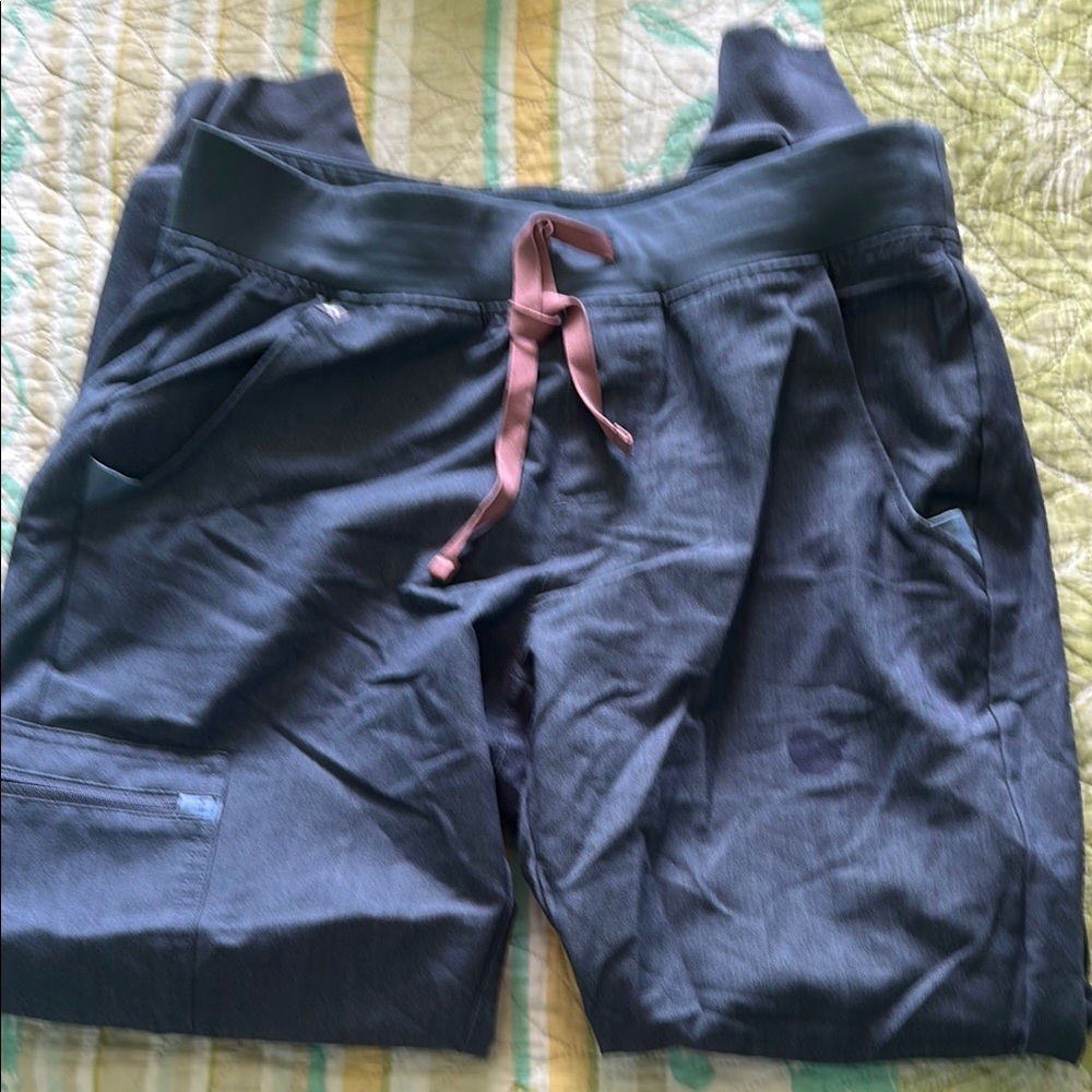 Denim Jogger Pants with Matching top